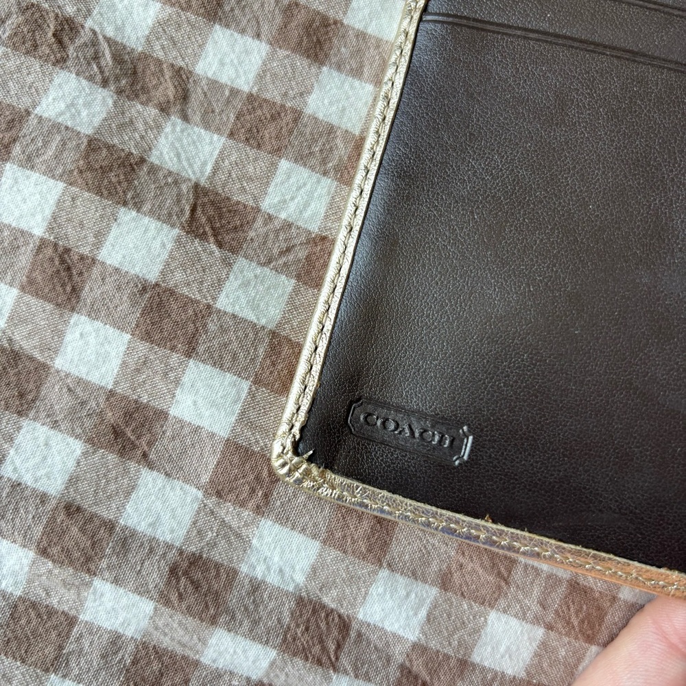Coach Tan Gold Signature Collection Small Wallet Buckle - Picture 4 of 4